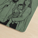 Our-Little-Family-Sketch-Line-Art-Personalized-Desk-Mat-6