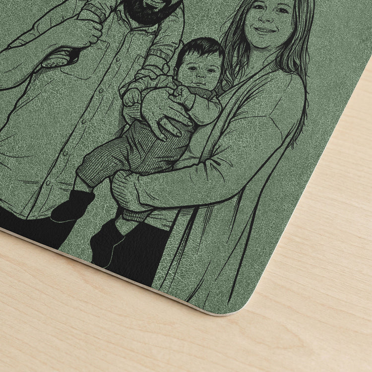 Our-Little-Family-Sketch-Line-Art-Personalized-Desk-Mat-6