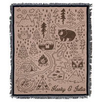 Outdoorsy-Couple-Gift-For-Nature-Lover,-Campers-Personalized-Blanket-3