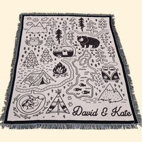 Outdoorsy-Couple-Gift-For-Nature-Lover,-Campers-Personalized-Blanket-5