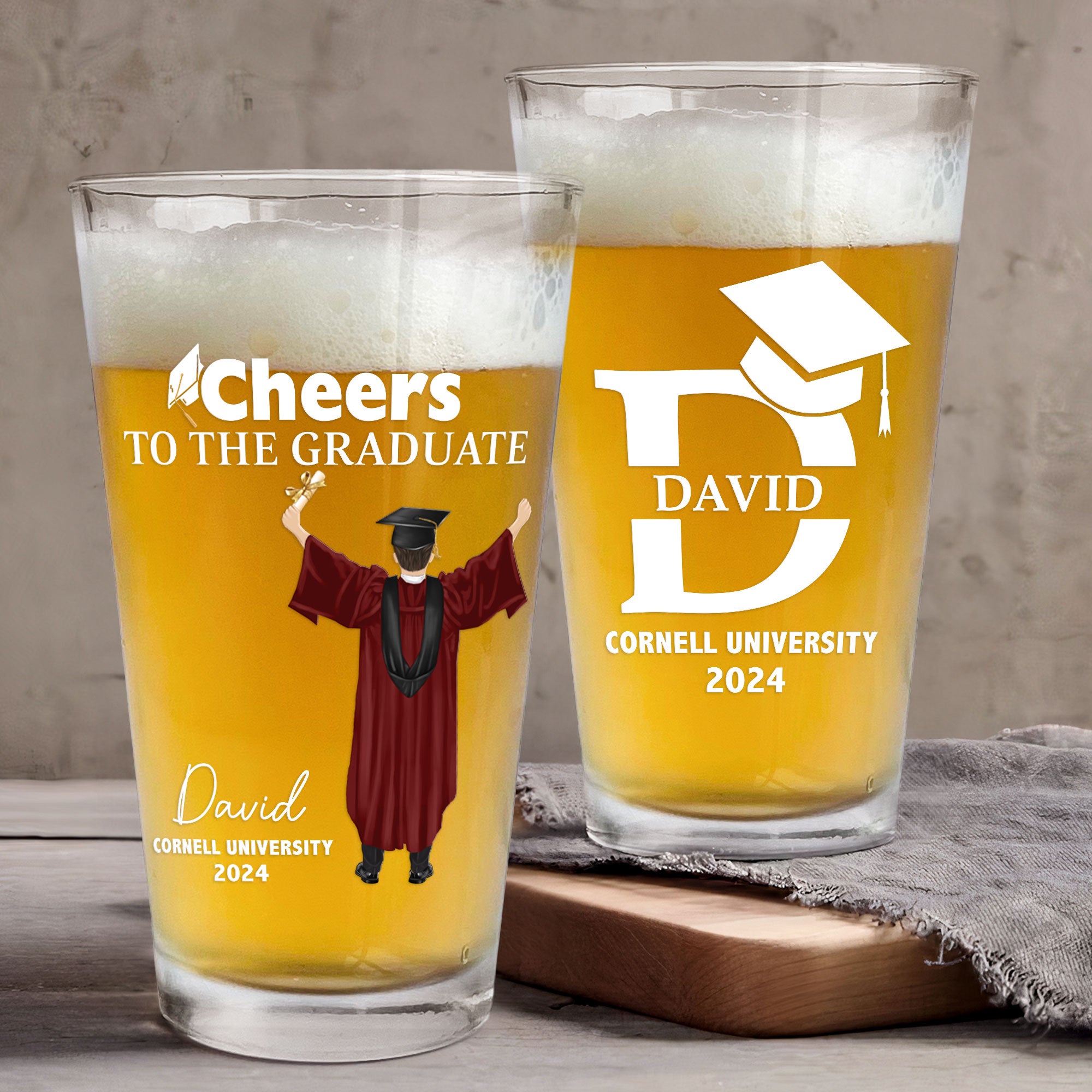 Graduation Cheer Glass Graduation – Macorner