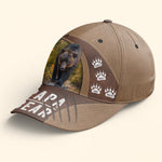 Papa Bear Grandpa Bear Daddy Bear With Cubs Names - Personalized Classic Cap