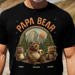 Papa Bear - New Style - Personalized Shirt
