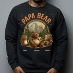 Papa Bear - New Style - Personalized Shirt