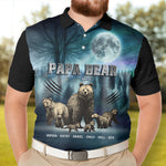 Papa Bear - Personalized Polo Shirt