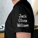 Papa The Man The Myth The Bad Influence Ver 2 - Personalized Shirt