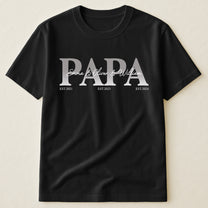 Papa,-Daddy,-Dad-Father'S-Day-Gift-With-Kids'-Names-Personalized-Shirt-1