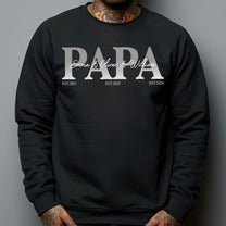 Papa,-Daddy,-Dad-Father'S-Day-Gift-With-Kids'-Names-Personalized-Shirt-4