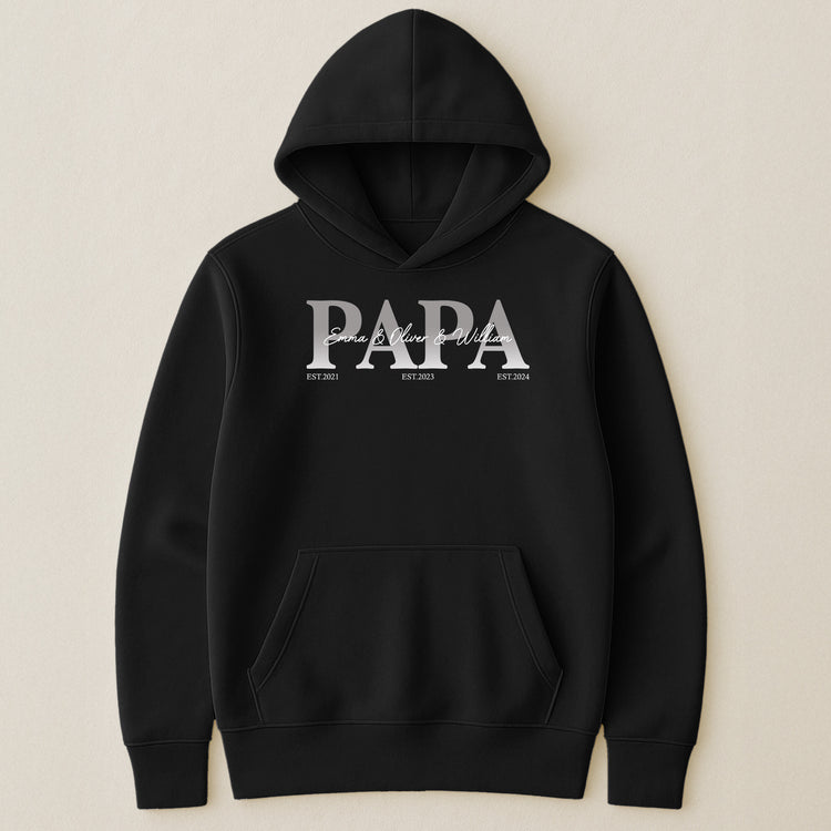 Papa,-Daddy,-Dad-Father'S-Day-Gift-With-Kids'-Names-Personalized-Shirt-5
