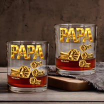 Papa-The-Man-The-Myth-The-Legend-Fist-Bumps-With-Kids'-Names-Personalized-Whiskey-Glass-2