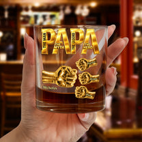 Papa-The-Man-The-Myth-The-Legend-Fist-Bumps-With-Kids'-Names-Personalized-Whiskey-Glass-4