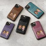 Partners In Crime Just Remember If We Get Caught - Personalized Leather Flip Wallet Phone Case