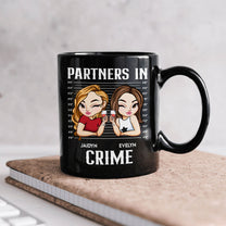 Partners In Crime New Style - Personalized Mug