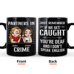 Partners In Crime New Style - Personalized Mug