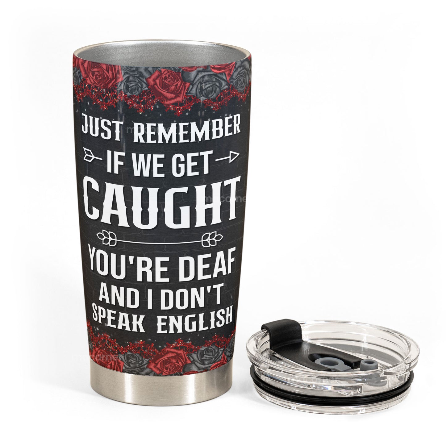 Partners In Crime - New Version - Personalized Tumbler Cup