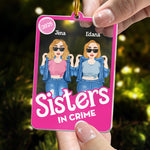Partners In Crime - Personalized Acrylic Ornament