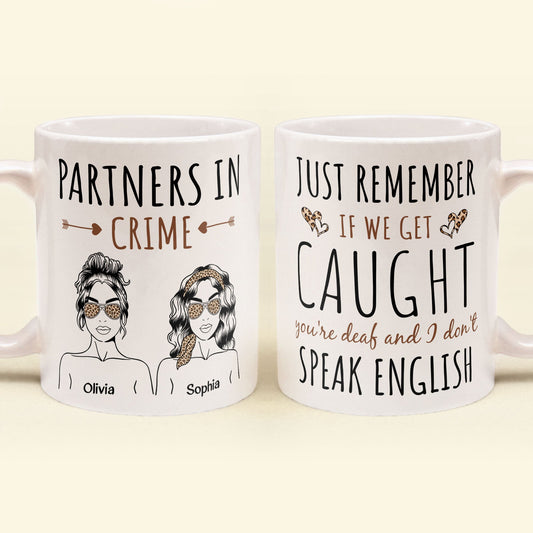 Partners In Crime - Personalized Mug