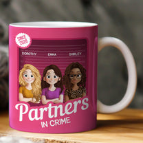Partners In Crime Toy Box - Gift For Besties, Friend, BFF - Personalized Mug