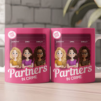 Partners In Crime Toy Box - Gift For Besties, Friend, BFF - Personalized Mug