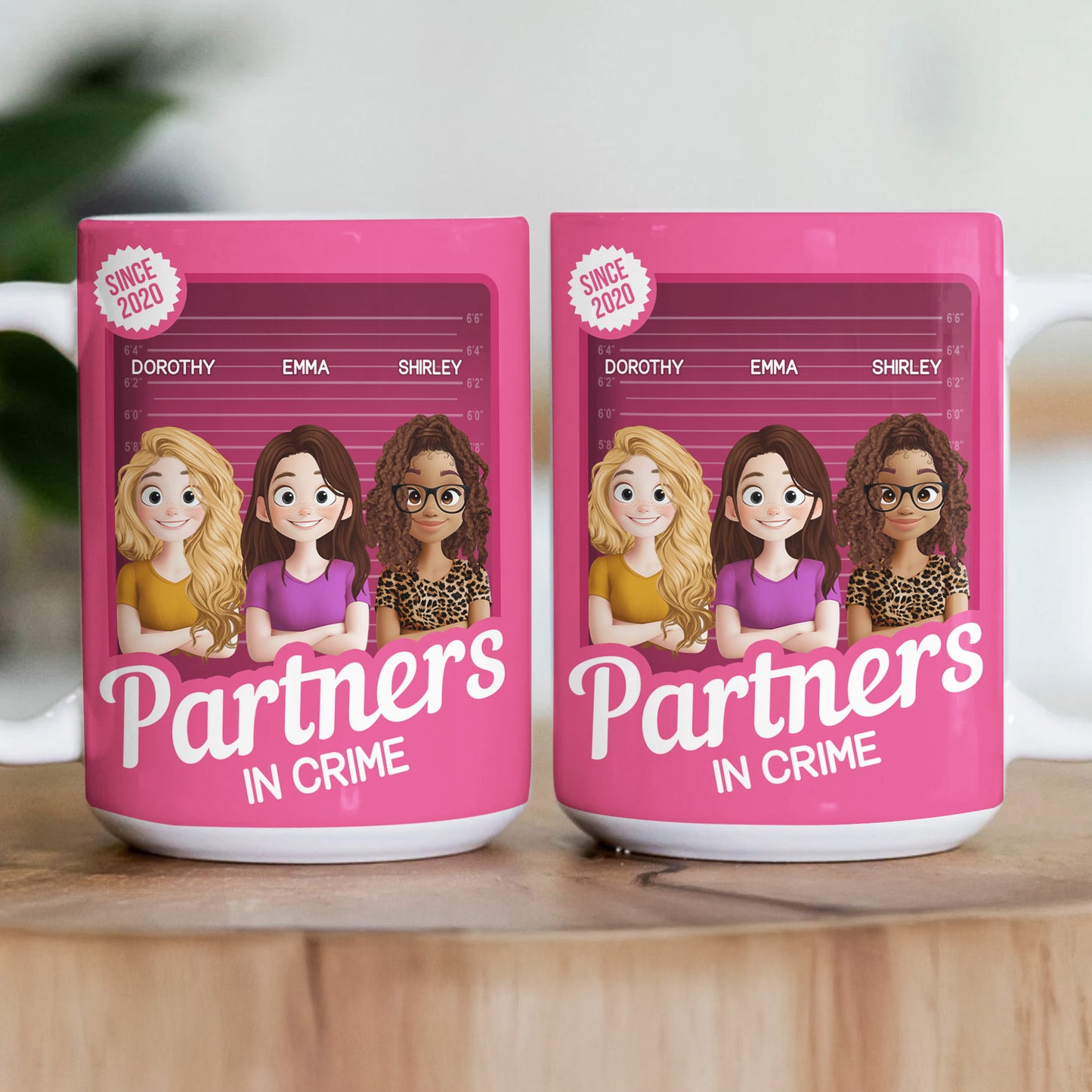 Partners In Crime Toy Box - Gift For Besties, Friend, BFF - Personalized Mug