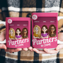 Partners In Crime Toy Box - Gift For Besties, Friend, BFF - Personalized Mug