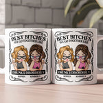 Partners In Crime We Go Together Link Drunk & Disorderly - Personalized Mug