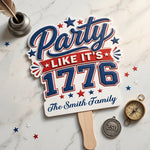 Party Like It's 1776 - Personalized Fan