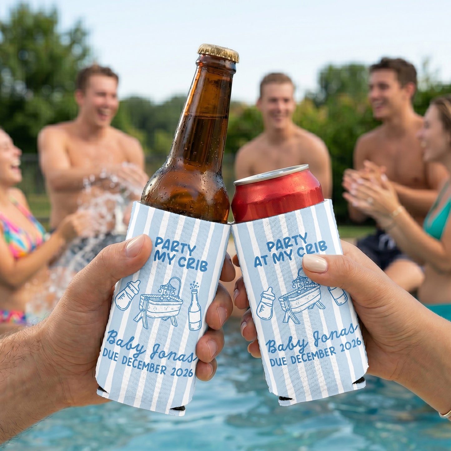 Party-At-My-Crib-Personalized-Can-Cooler-5