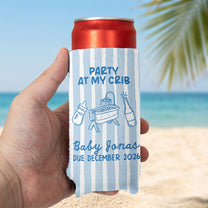 Party-At-My-Crib-Personalized-Can-Cooler-7