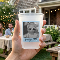 Party-Cups Custom Vintage Photo For Birthday Party Favors - Personalized Cups 4