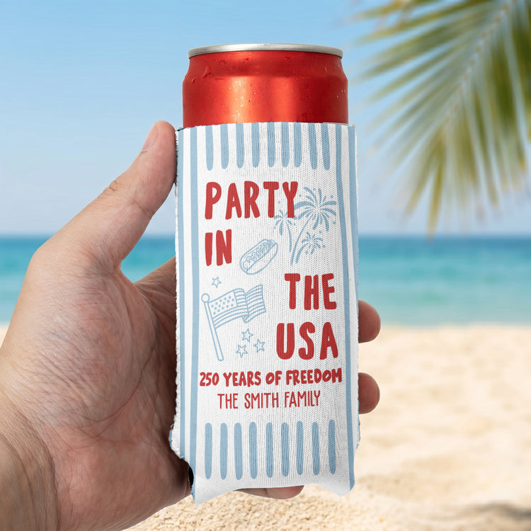 Party-In-The-Usa-250-Years-Of-Freedom-Personalized-Can-Cooler-6
