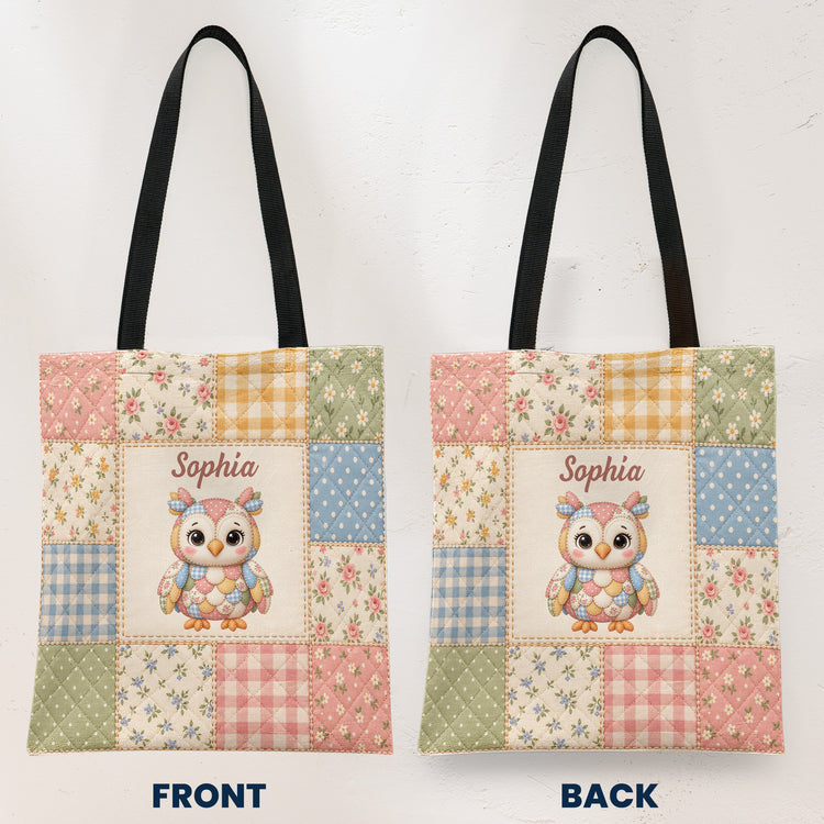 Patch-Work-Style-Animals-Gift-For-Kids-Personalized-Tote-Bag-2