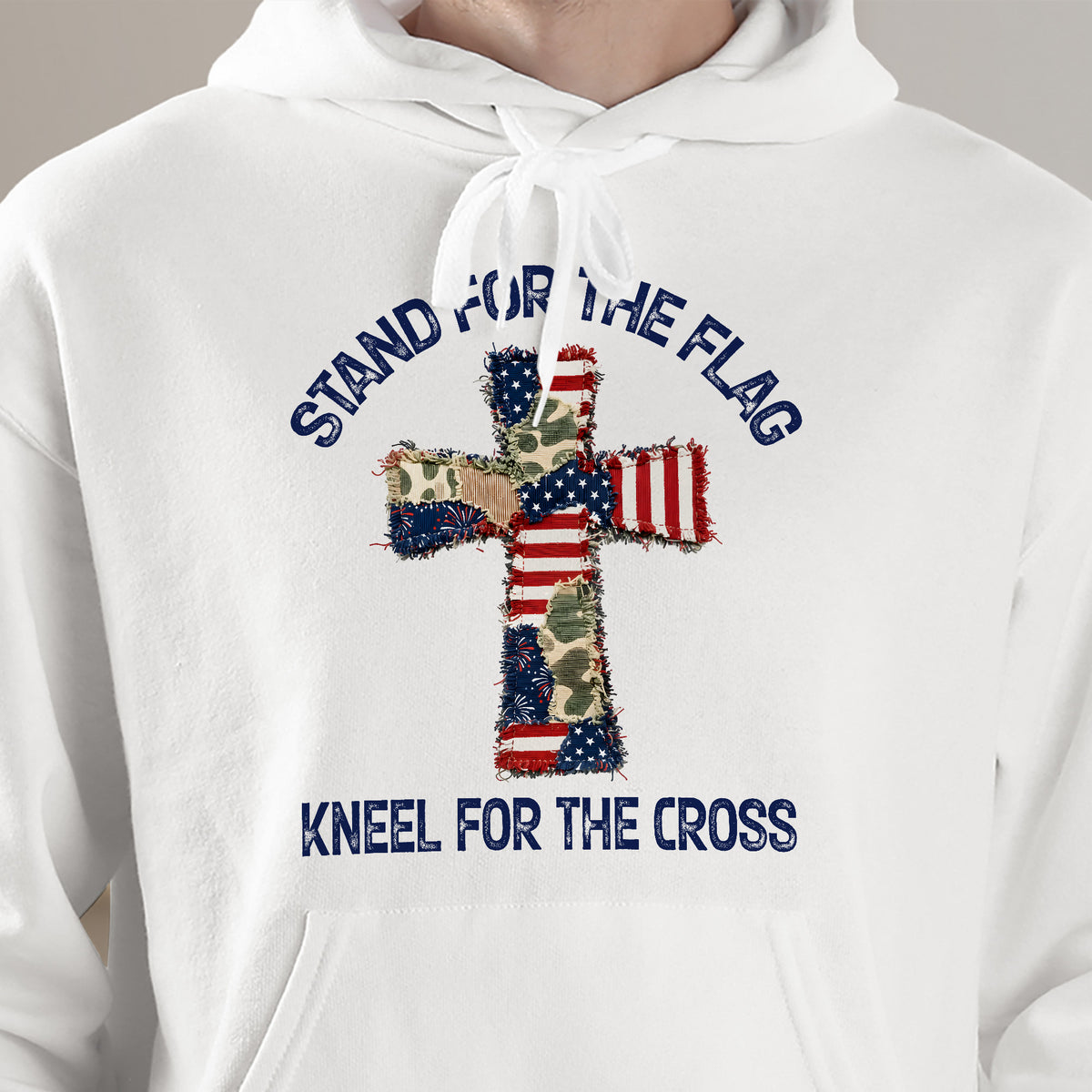 Patchwork-Style-USA-Flag-And-Cross-Print-Shirt-7