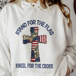 Patchwork-Style-USA-Flag-And-Cross-Print-Shirt-8
