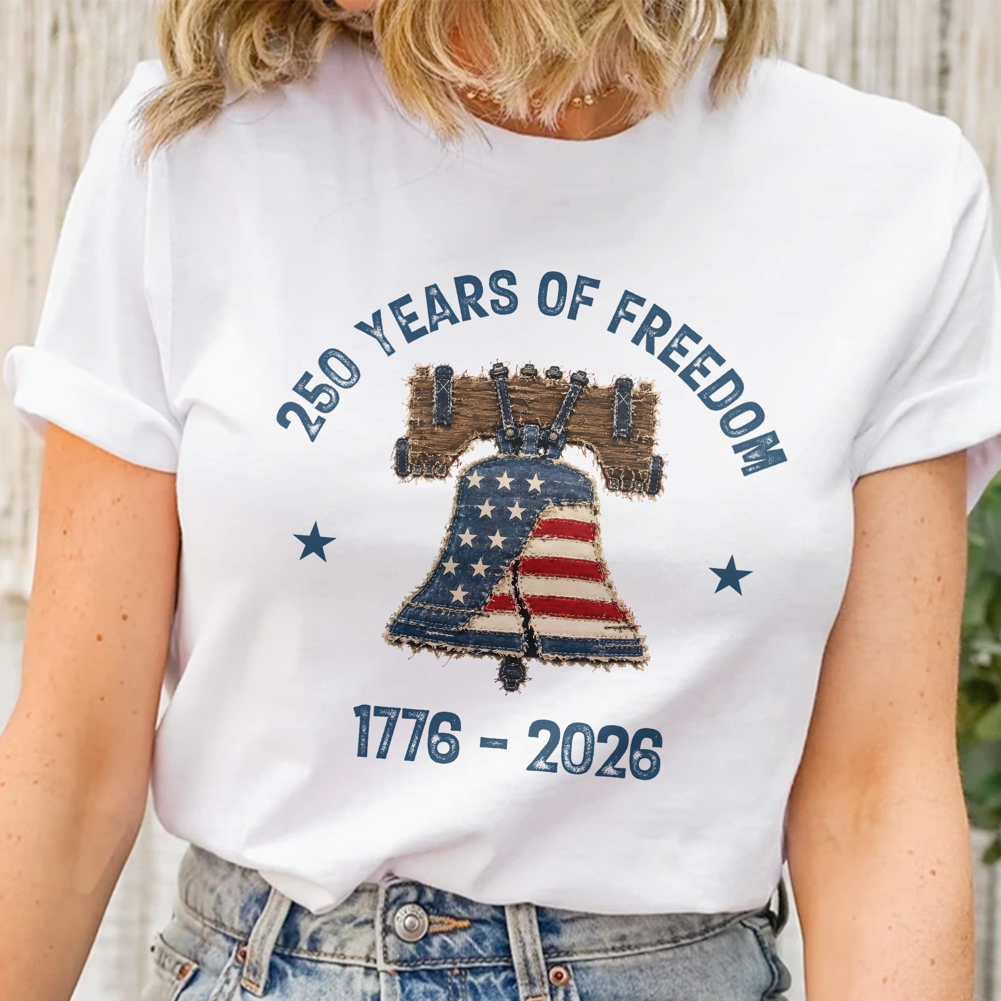 Patchwork-Style-USA-Liberty-Bell-Print-Shirt-2