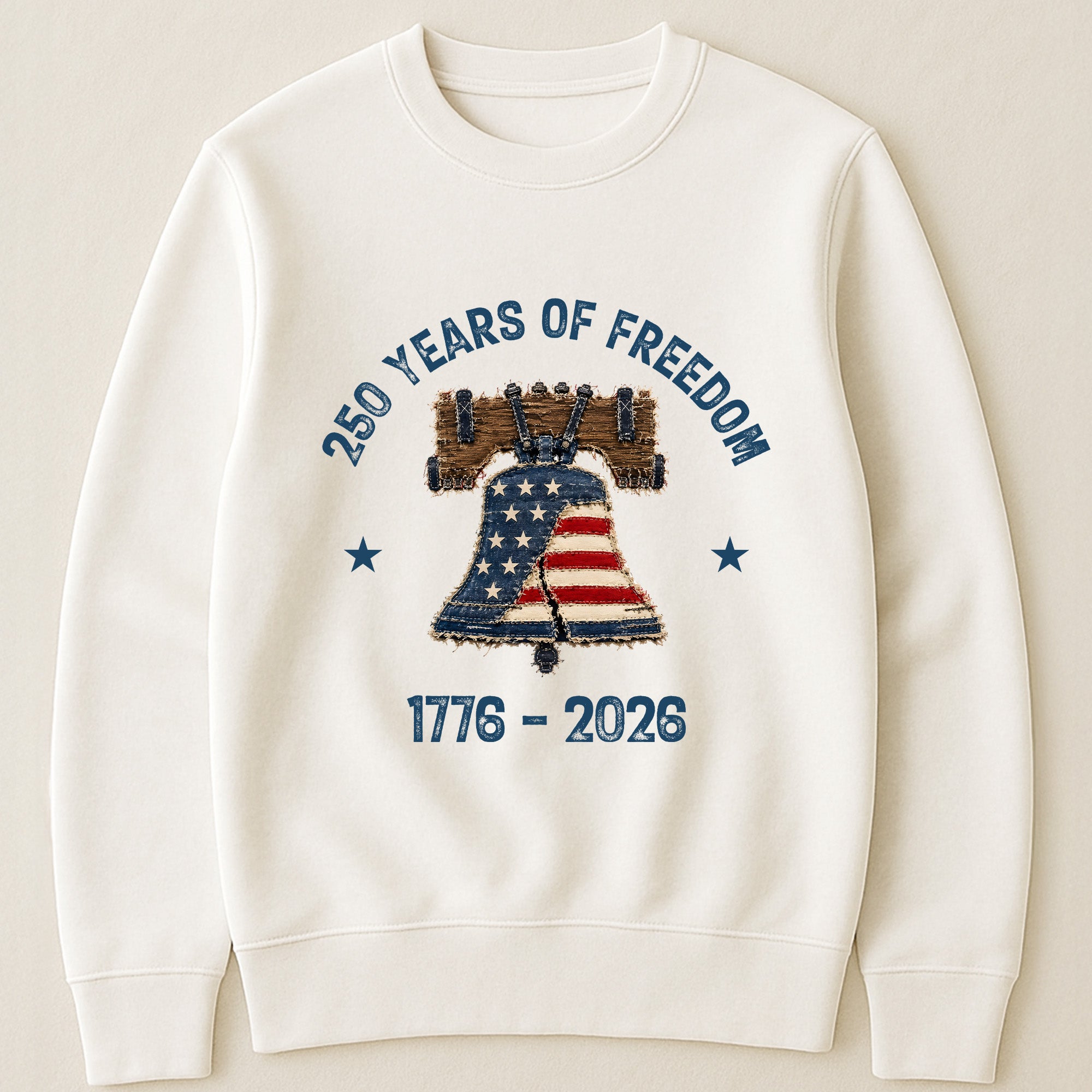 Patchwork-Style-USA-Liberty-Bell-Print-Shirt-4
