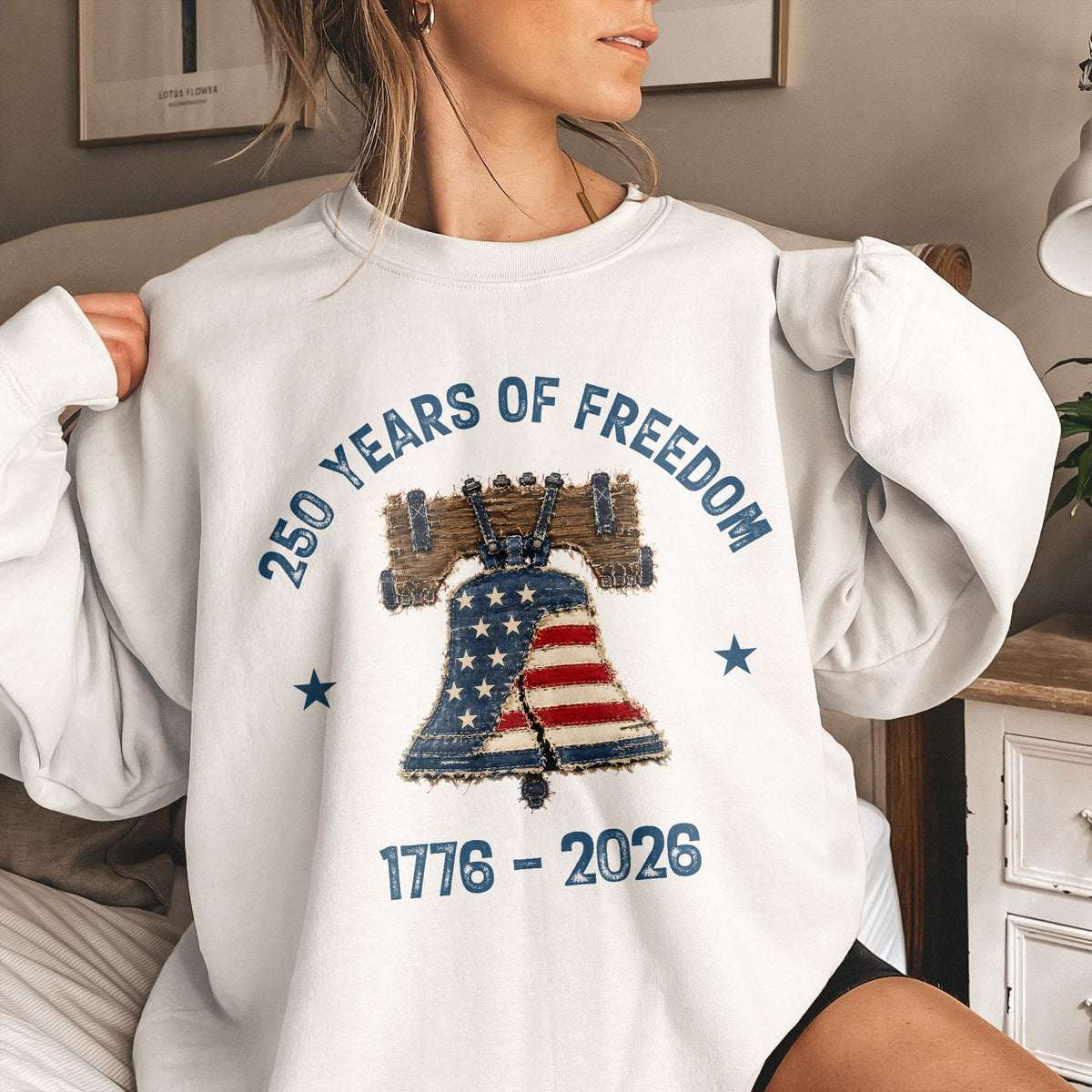 Patchwork-Style-USA-Liberty-Bell-Print-Shirt-5