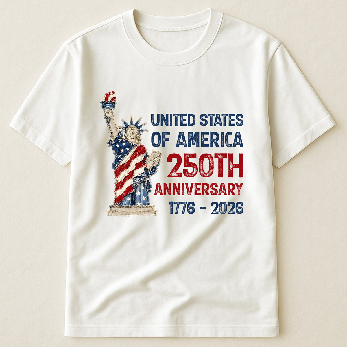 Patchwork_Style_USA_Statue_Of_Liberty_Print_Shirt_1