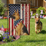 Patriotic Pet Salute - 250 Years Of Freedom - Personalized Photo Flag
