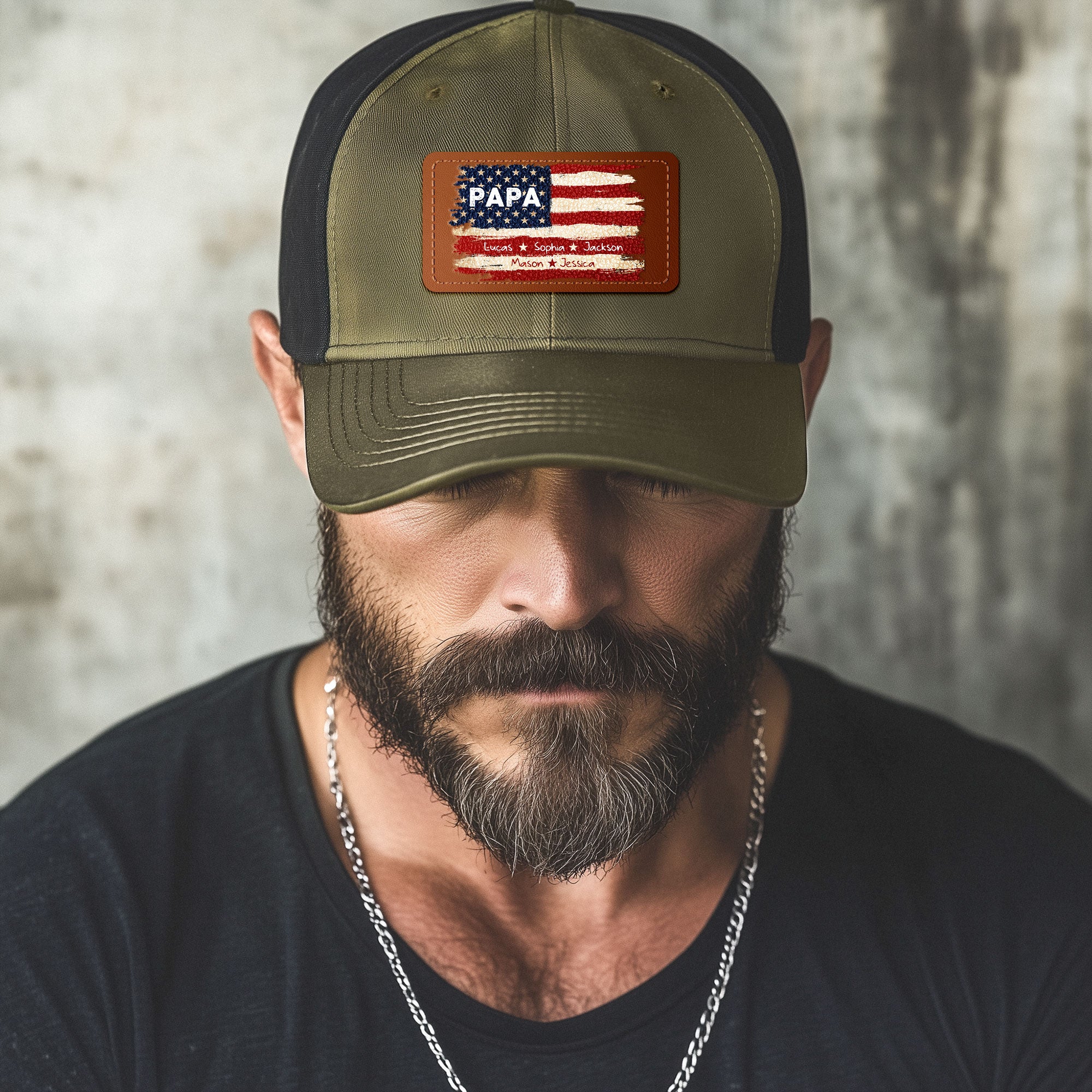 Patriotic-American-Flag-Gift-For-Him-Grandpa-Dad-Personalized-Cap-4