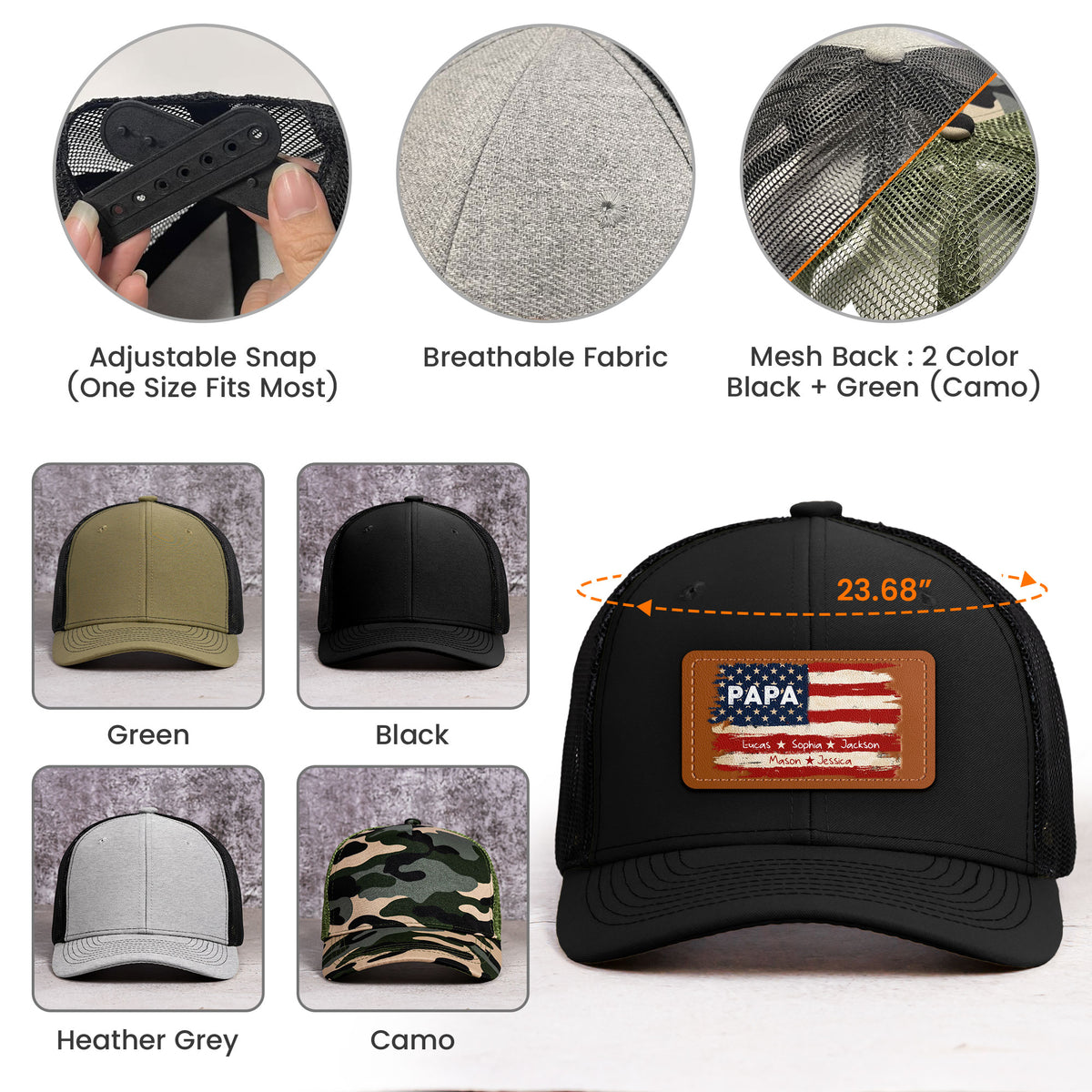 Patriotic-American-Flag-Gift-For-Him-Grandpa-Dad-Personalized-Cap-5