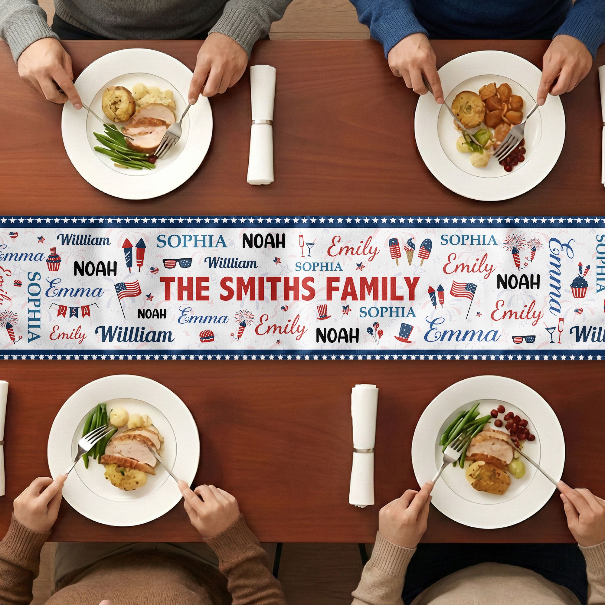 Patriotic-Family-Repeating-Names-Usa-250Th-Anniversary-Personalized-Table-Runner-3