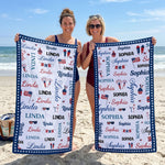Patriotic-Repeating-Names-Gift-For-Self,-Friend,-Family-Personalized-Beach-Towel-1