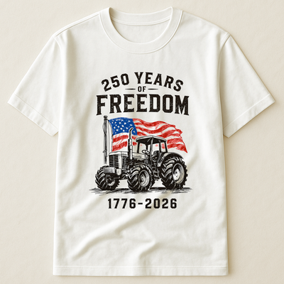 Patriotic Tractor 250 Years - Shirt
