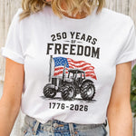 Patriotic-Tractor-250-Years-Shirt-2
