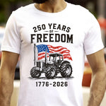 Patriotic-Tractor-250-Years-Shirt-3