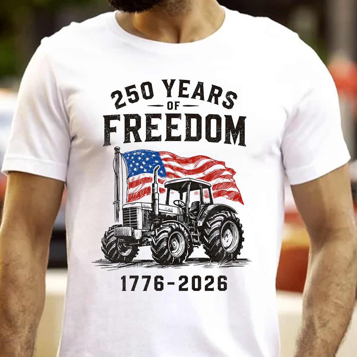 Patriotic-Tractor-250-Years-Shirt-3