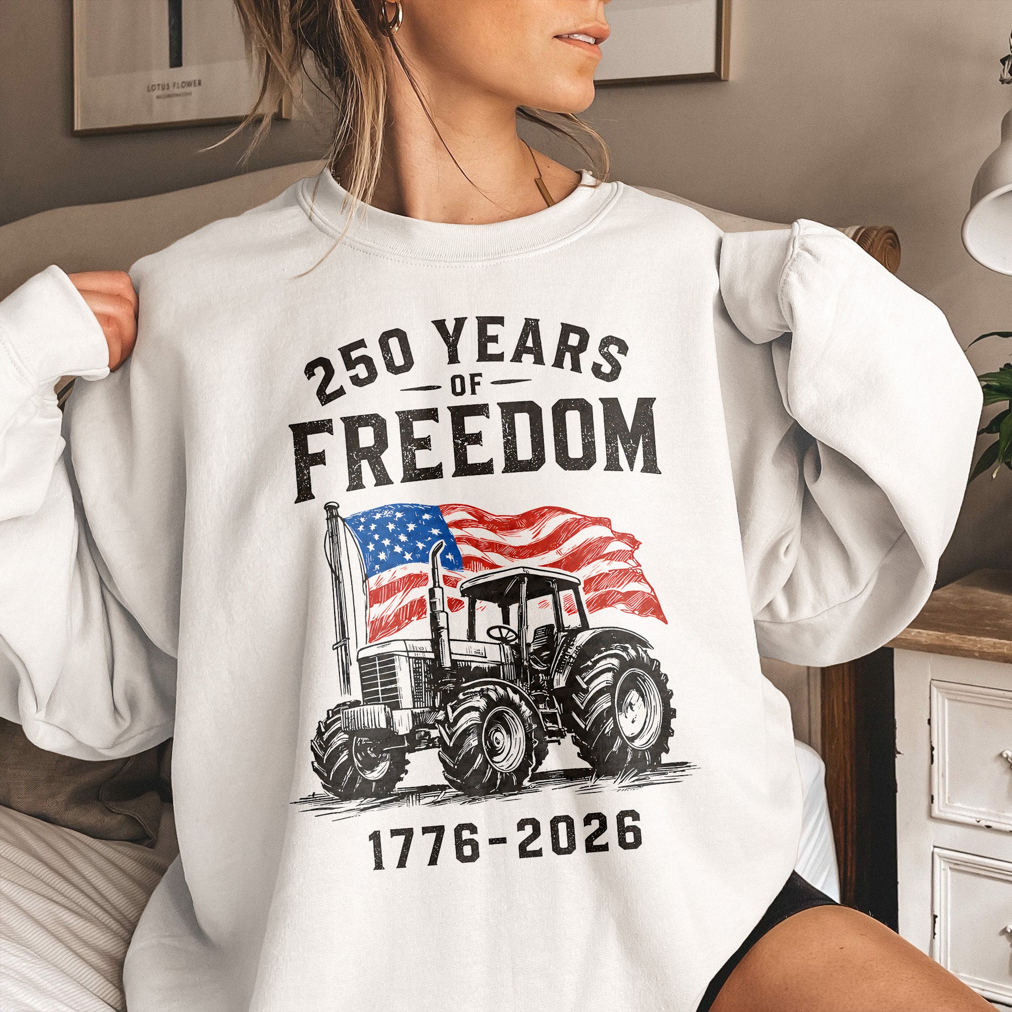 Patriotic-Tractor-250-Years-Shirt-5