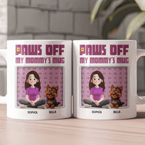 Paws Off ! My Daddy's Mug - Personalized Mug