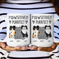 Pawsitively Purrfect - Personalized Mug